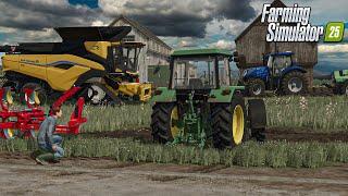 Первые 60 МИНУТ на карте Зеленки | ГЕЙМПЛЕЙ Farming Simulator 25