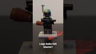 How to Make: LEGO Boba Fett Blaster! #shorts