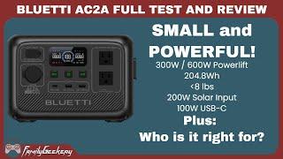 BLUETTI AC2A Portable Power Station Review - Is it big enough for you?