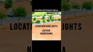 Open Plots Banglore highway| low budget Hmda plot shadnagar town nandigama | #trending #viralshorts