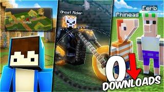 ICH TESTE 𝚗𝚎𝚞𝚎 MINECRAFT MODS MIT 0 DOWNLOADS