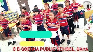 AEROBICS CLASS IN KG (G D GOENKA PUBLIC SCHOOL, GAYA)