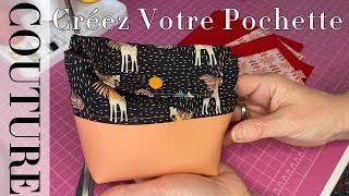 Créez votre pochette de rangement - DIY Couture - Étape par Étape