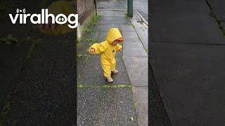 Toddler Duck Waddles And Quacks || ViralHog