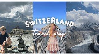 Switzerland Travel VlogEp 1 Visiting Glacier 3000, Zermatt & The Matterhorn