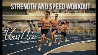 Strength and Speed Workout with Hobbs Kessler, Mason Ferlic, and Nick Willis - VNTC 10