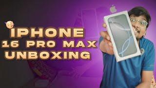 iPhone 16 PRO MAX UNBOXING  | #warriorislive