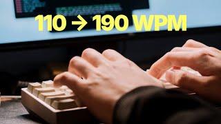 How I Type REALLY Fast (190 WPM) - 6 Actionable Tips