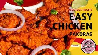 Chicken Pakoras | चिकन पकोड़ा बनाने का तरीका | Cook with Judy and Flo