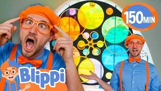 Blippi Plays with Light and Color!  Learn Through Educational Science Fun