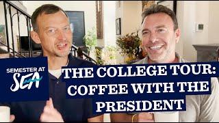 The College Tour | Coffee with the President of Semester at Sea