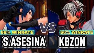 KOF XV ▰ SHERMIE ASESINA (Leona/Athena/Shermie) vs KBZON (Shun'ei/Rock/Maxima)