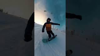 GoPro Max snowboarding