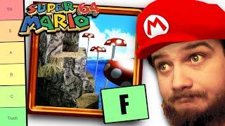 Controversial Super Mario 64 Level Tier List