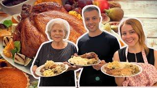 The Spicy Nonna & Girl With The Dogs Make A Thanksgiving FEAST | Turkey Recipe