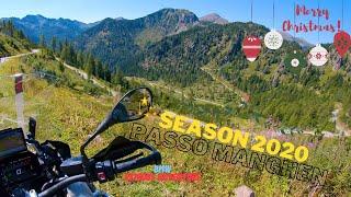 Review of 2020 season || Dolomites - Passo Manghen || BMW R1250GS Adventure || #christmasedition