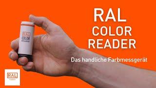 RAL Color Reader - The portable colour measuring device