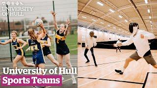 Everything you need to know about Sports Teams | University of Hull