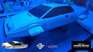 Build the James Bond 007 The Spy Who Loved Me Lotus Esprit 1:8 Scale - Pack 12 - Stages 93-100