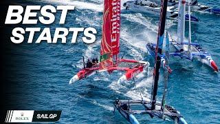 “Absolutely STUNNING!” | The BEST Race Starts in SailGP’s 2023/2024 Season | SailGP