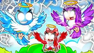 Having a GODDESS BIRD FAMILY in Roblox Feather Family!