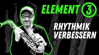 Attention: With this rhythm exercise you will make your saxophone solo exciting