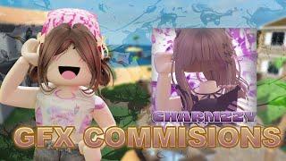 GFX COMMISIONS! || OPEN || ⭐️