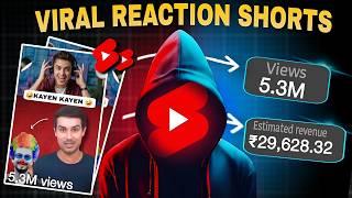 Make Reaction Shorts in Simple Steps | Reaction Video Kaise Banaye | Ytgrow Master