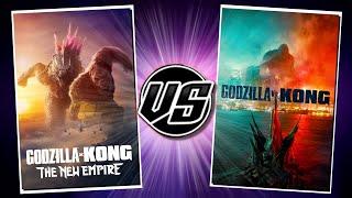 Godzilla X Kong: The New Empire (2024) VS Godzilla VS Kong (2021)