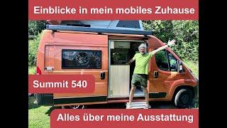 Einblicke in mein mobiles Zuhause - Pössl Summit 540 - Meine Ausstattung und Tipps