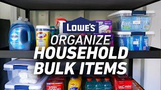 BULKY ITEMS | Storage and Organization Solutions