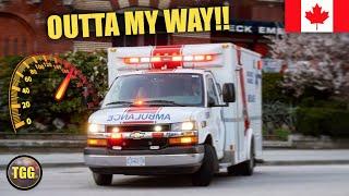 [Fighting Traffic!!] British Columbia Ambulance Service *LIGHTS & SIREN*