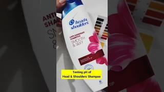 **SHOCKED** Testing pH of Head& Shoulders Shampoo#headshoulders #shampoo #phtest #kreviewhub #yt