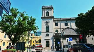 Walking In Macau, China - Senado Square Area