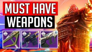 BEST Weapons for Season of the Haunted | Destiny 2