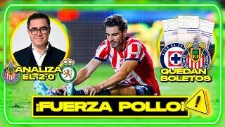 ️ El momento difícil que pasa Pollo Briseño, Rosique cree en Chivas y la invasión al Cruz Azul