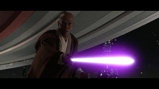 Star Wars - "Ihr steht unter Arrest mein Lord!" Mace Windu Vs. Palpatine (Die Rache Der Sith)