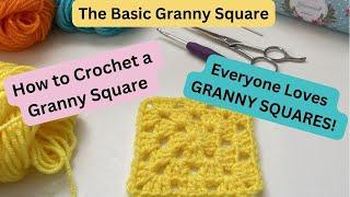 How to Crochet a Granny Square  for Beginners