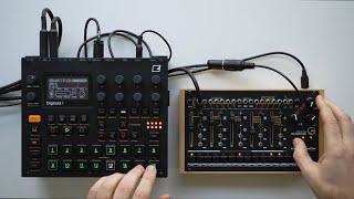 Neutral Labs Scrooge and Digitakt II - live electronic  performance