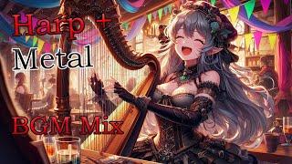 Epic Harp Metal Fusion – High-Energy Mix for Gaming and Workout Motivation