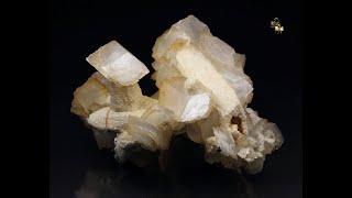 #18718 - Two generations CALCITE epimorph, GALENA, Madan, Bulgaria