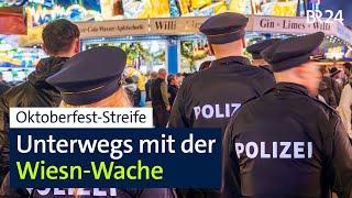 Sicherheit auf dem Oktoberfest: Unterwegs mit der Wiesn-Wache | Abendschau | BR24