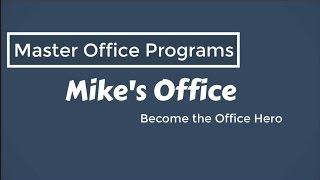 Welcome to Mike's Office!