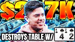 Mariano Wrecks The Entire Table & Wins $227K!