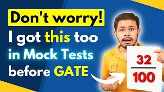 Solution of LOW marks in Mock Tests before GATE | GATE CSE 2022