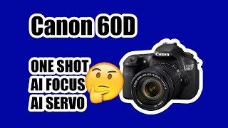 Digital SLR Camera: ONE SHOT, AI FOCUS, AI SERVO Which One Should You Use?