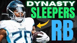 MASSIVE Dynasty Sleepers at RB in Dynasty Fantasy Football!  | Dynasty Fantasy Football Tips