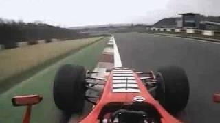 Michael Schumacher: Onboard lap around Nurburgring - Ferrari 248