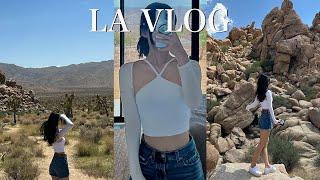 LA Vlog #2 | Stargaze at Joshua Tree | Airbnb Info | Joshua Tree National Park | Walmart | GRWM