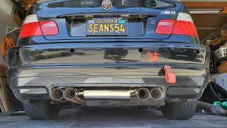 New Exhaust Setup - BMW E46 M3